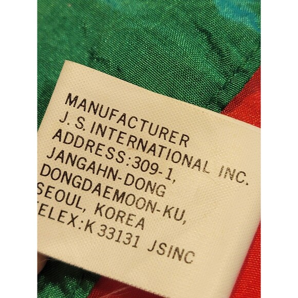 Vintage 1978 Gnome Nylon Parachute Material Plush Made in Korea 13" Christmas - Picture 7 of 7